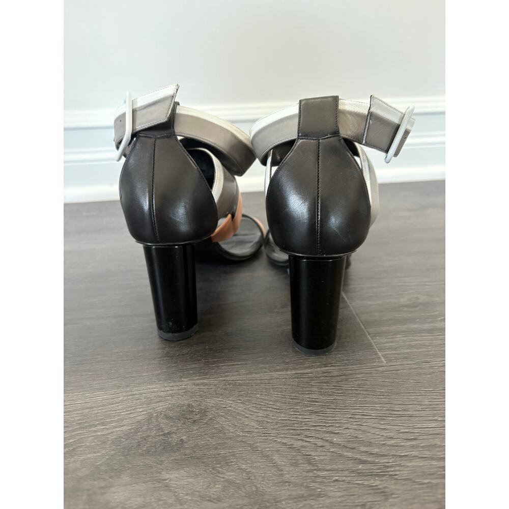 Pierre Hardy Black Leather Heels Size 38 - Picture 7 of 9
